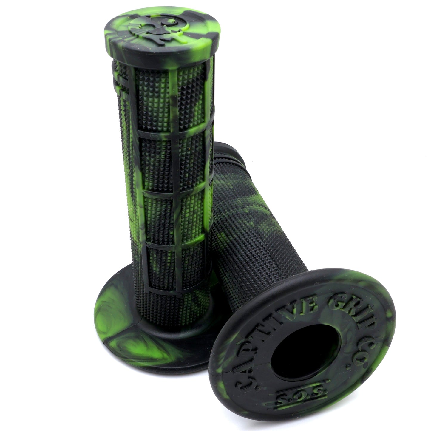 .GREEN/BLACK Captive S.O.S. Half Waffle Grip