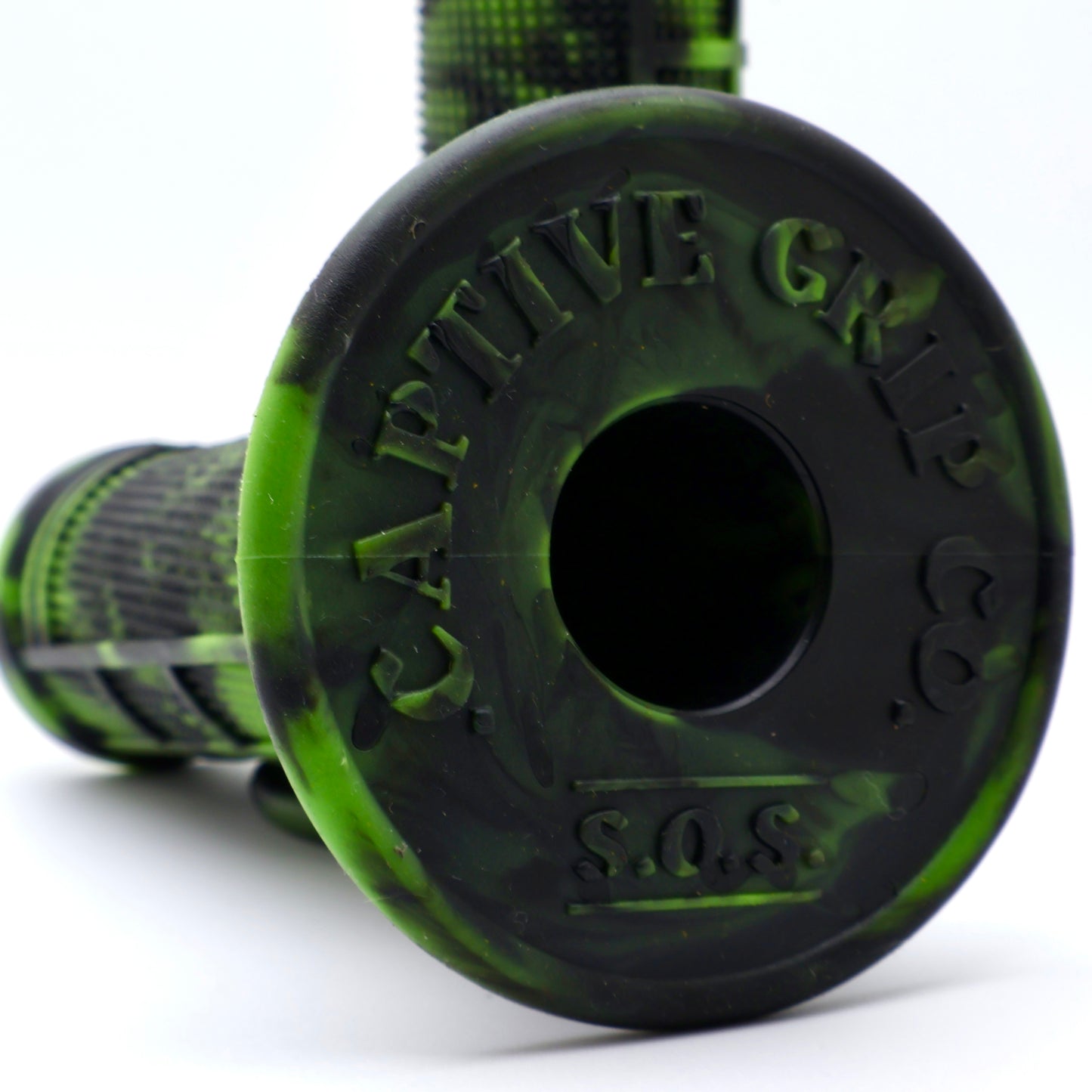 .GREEN/BLACK Captive S.O.S. Half Waffle Grip