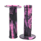 .PINK/BLACK Captive Half Waffle Grips