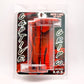 . NEW RED/BLACK Captive Half Waffle Grips