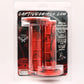 . NEW RED/BLACK Captive Half Waffle Grips