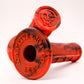 . NEW RED/BLACK Captive Half Waffle Grips