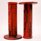 . NEW RED/BLACK Captive Half Waffle Grips