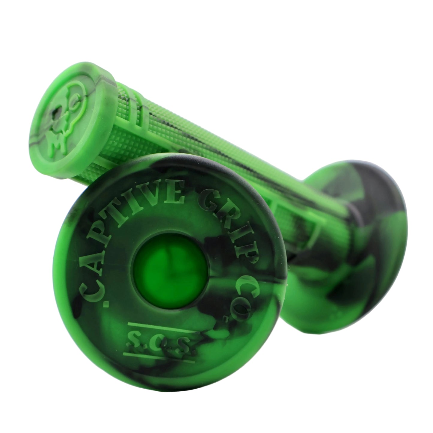 . NEW GREEN/BLACK Captive S.O.S. Half Waffle Grip
