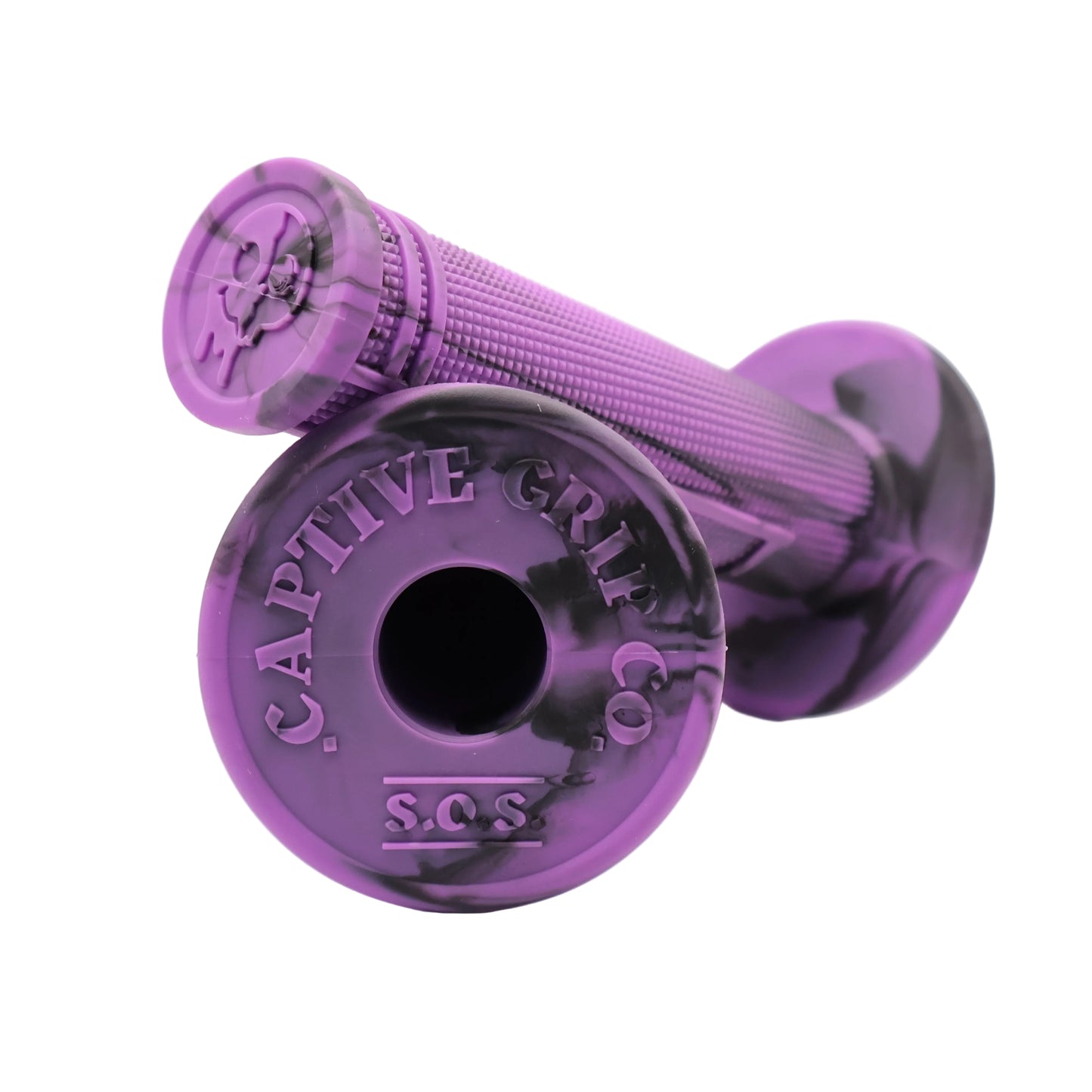 . NEW PURPLE/BLACK Captive S.O.S. Half Waffle Grip (Copy)