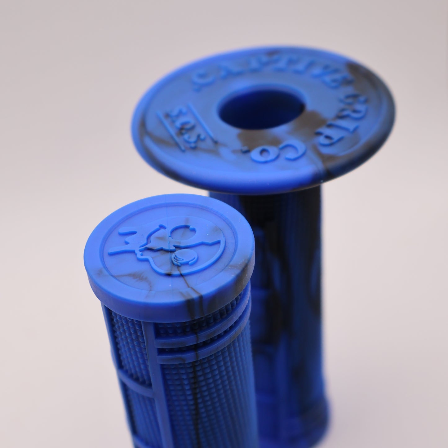. NEW BLUE/BLACK Captive S.O.S. Half Waffle Grip. .