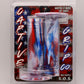 RED WHITE BLUE Captive Half Waffle Grips