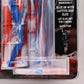 RED WHITE BLUE Captive Half Waffle Grips