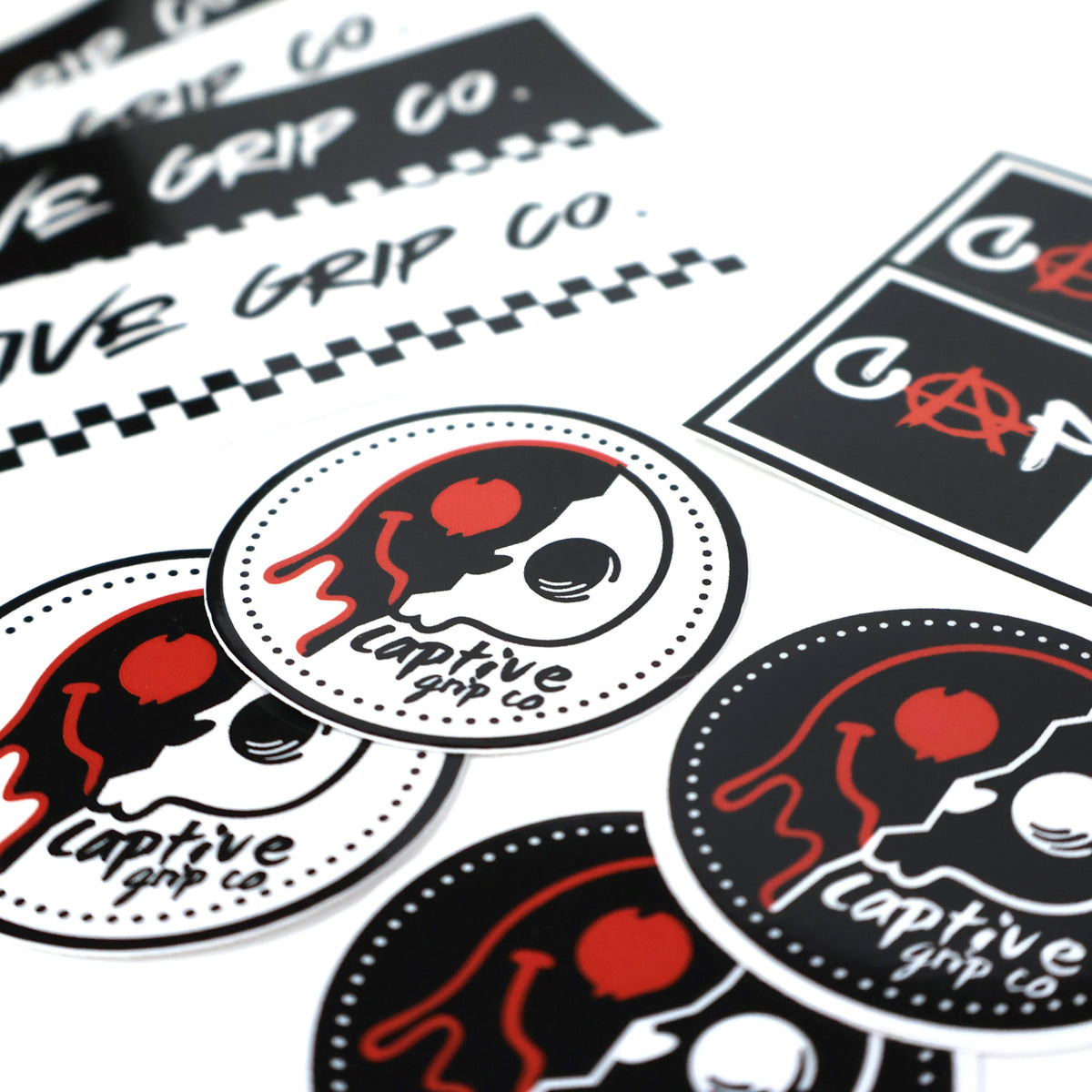 Sticker Stive 10 STICKER STACK – Captive Grip Co LLC